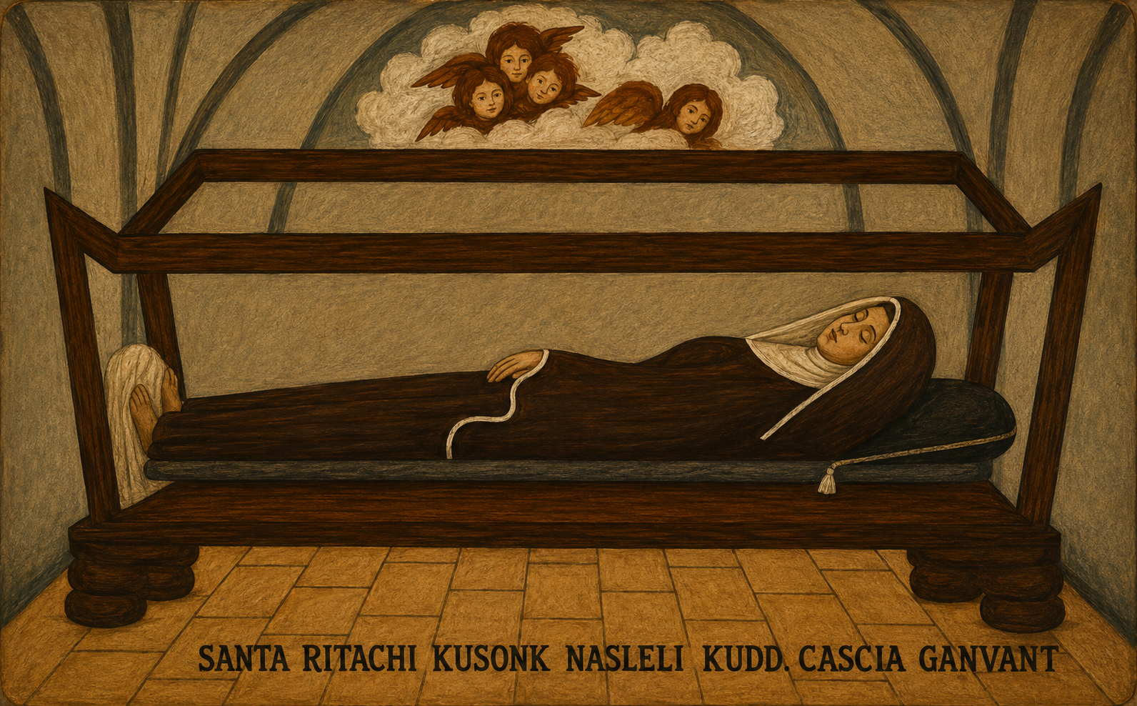 Santa Ritachi Kusonk Nasleli Kudd, Cascia Ganvant